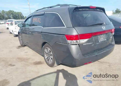 2014 Honda Odyssey Touring/Touring Elite from USA, damaged, VIN 5FNRL5H9XEB032526